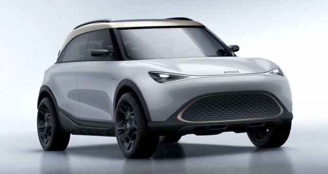 Smart Concept #1 - Mẫu SUV mang họ Mercedes, khung gầm Volvo, ngoại thất như Rolls-Royce